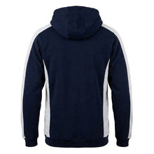 Load image into Gallery viewer, Scorpion Sports Navy and white Stadium Hoodie back view
