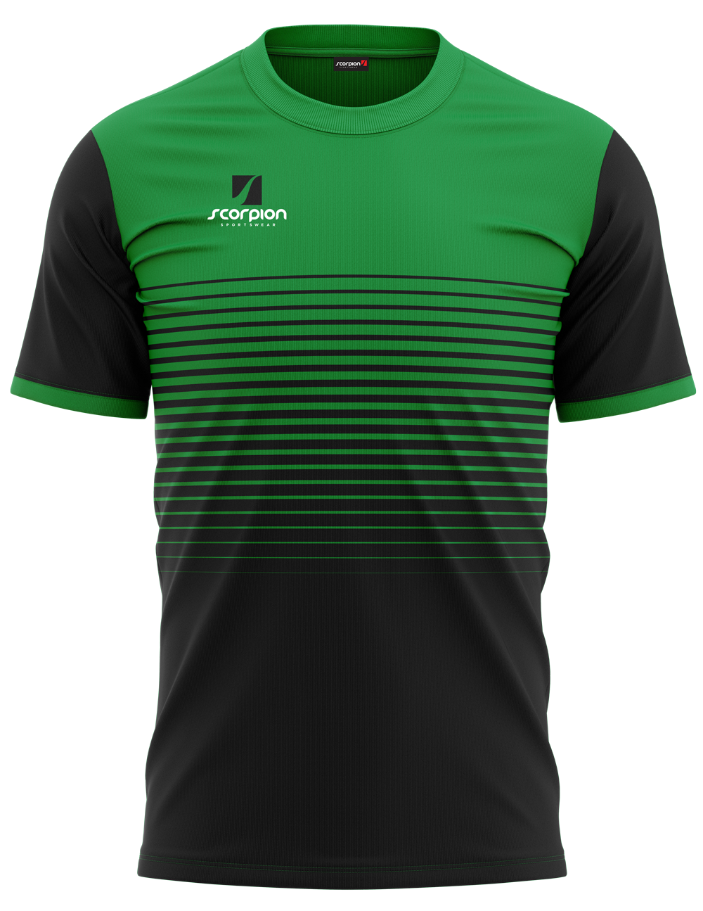 Training T-Shirts Pattern 1 Black/Green