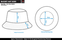 Load image into Gallery viewer, Scorpion-Sports-Bucket-Hat-Sizing
