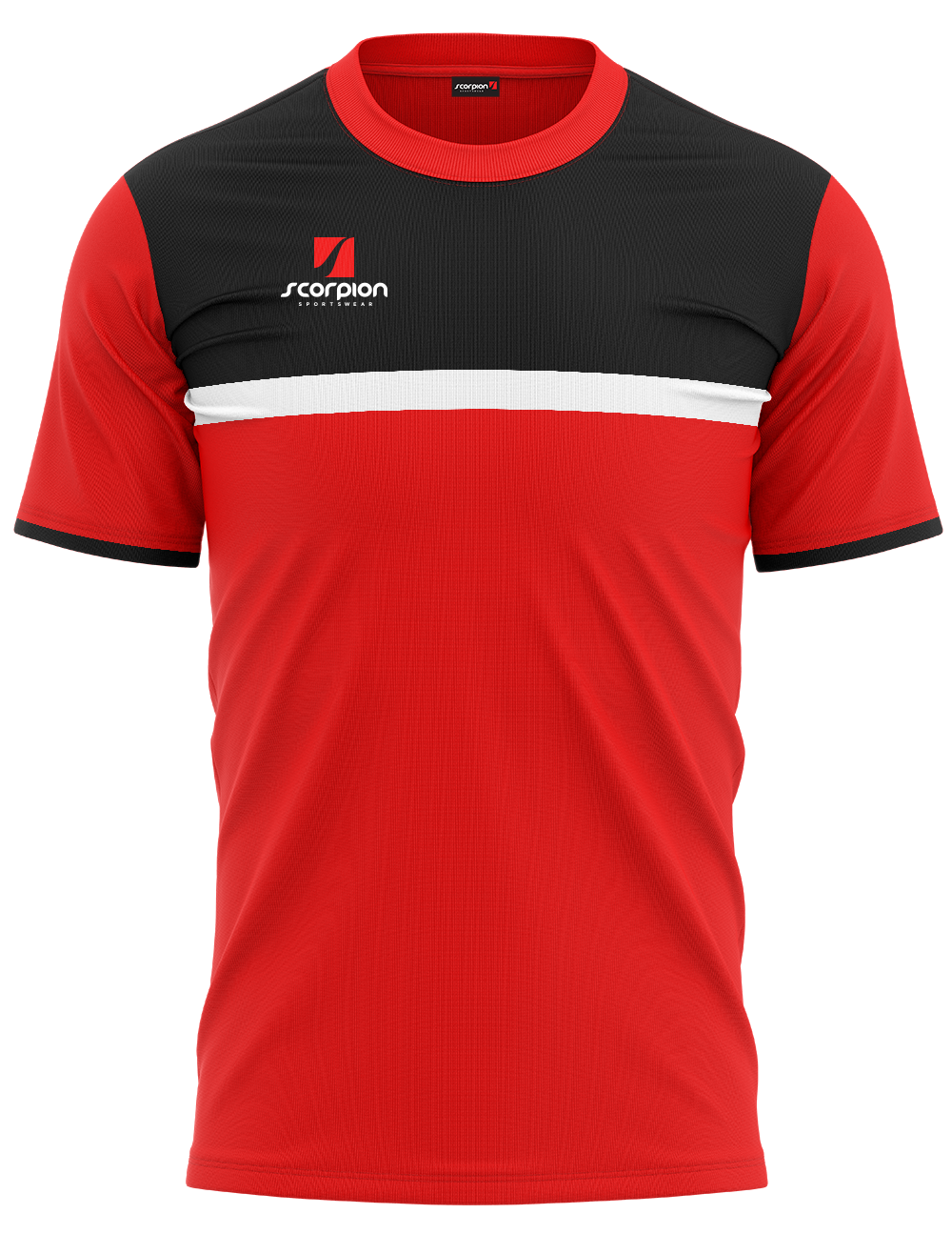 Scorpion Training T-Shirts - Red/Black/White