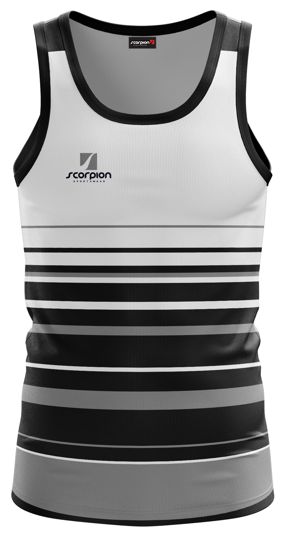 Scorpion Training Vest - White/Black/Charcoal