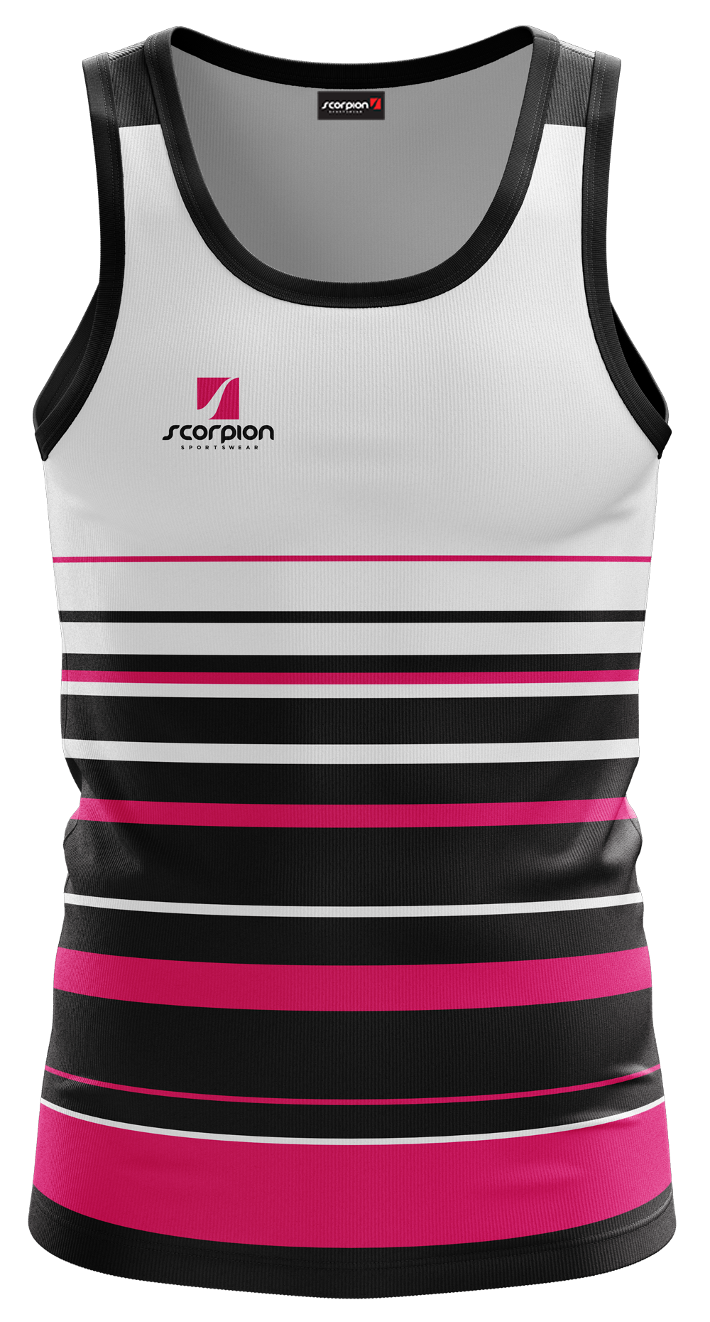 Scorpion Training Vest - White/Black/Pink