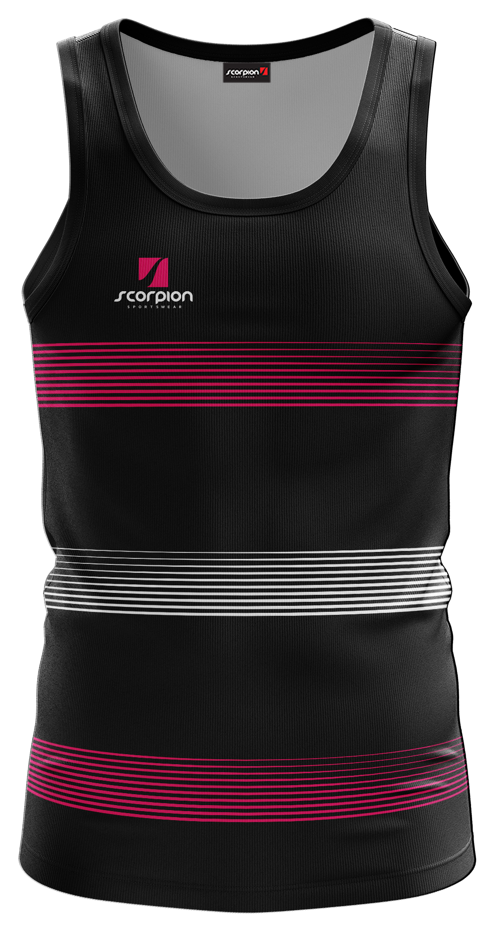 Scorpion Vests Pattern 2 - Black/Pink/White