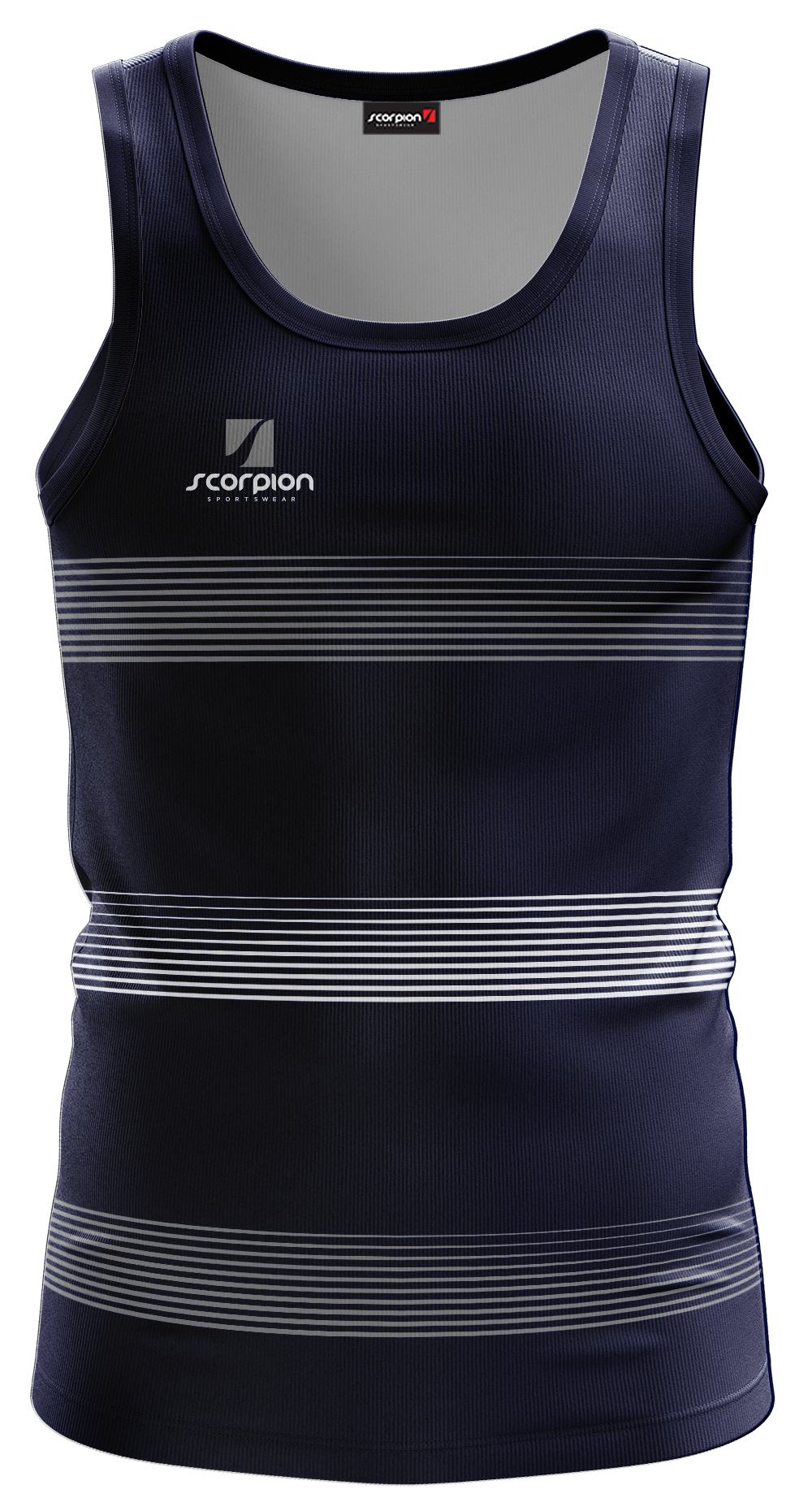 Scorpion Vests Pattern 2 - Navy/Grey/White
