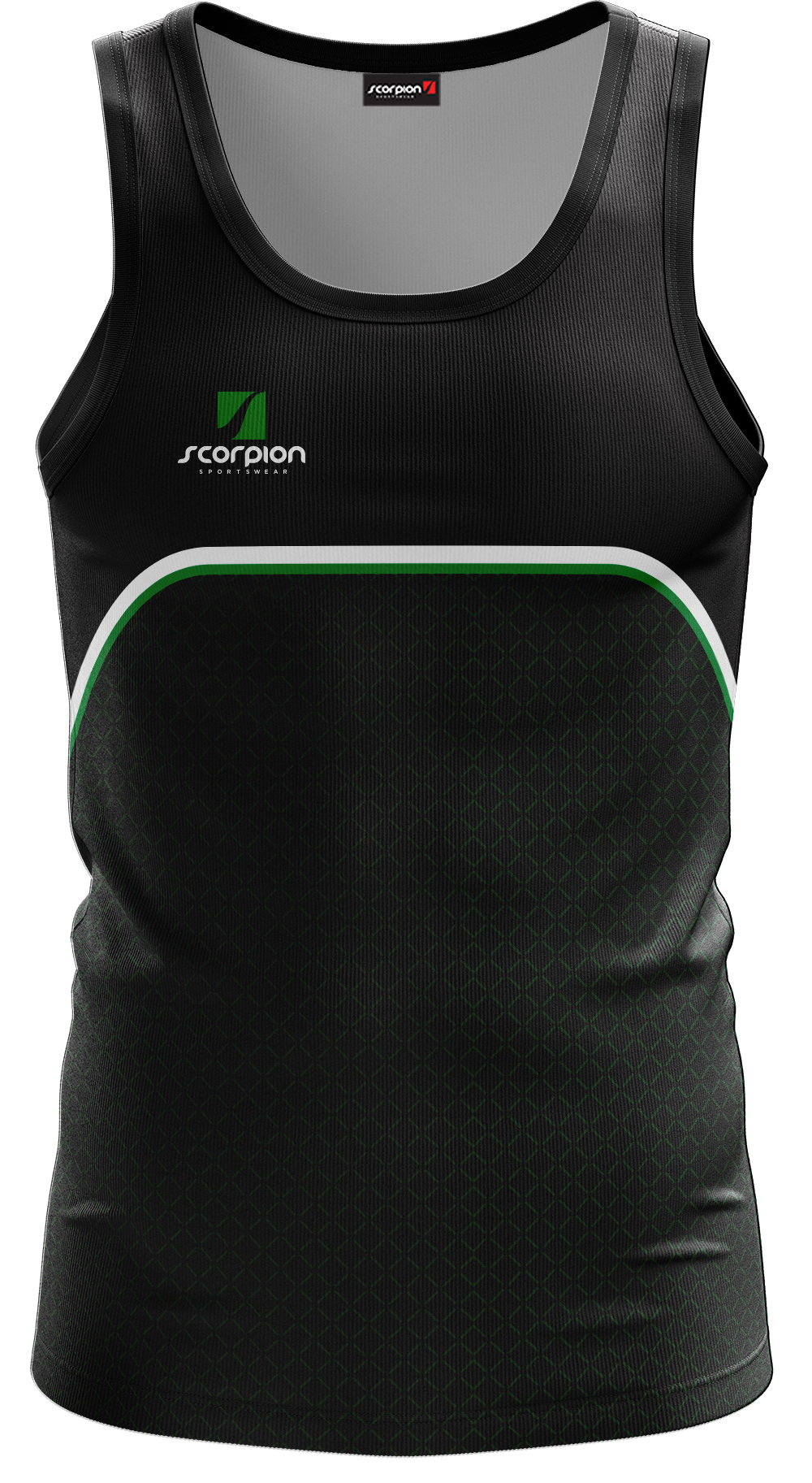 Scorpion Vests Pattern 3 - Black/Green/White