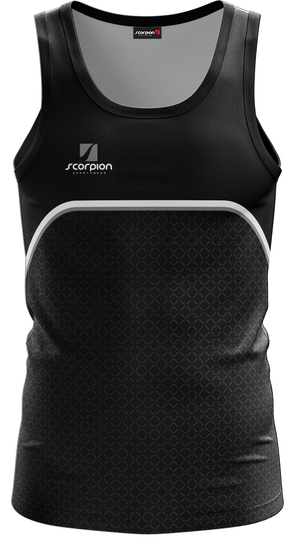 Scorpion Vests Pattern 3 - Black/Charcoal/White