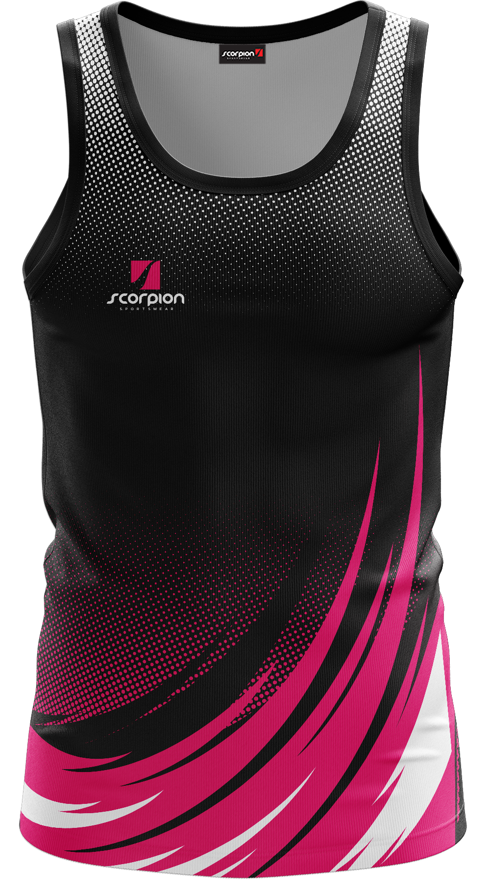 Scorpion Vests Pattern 5 - Black/Pink/White