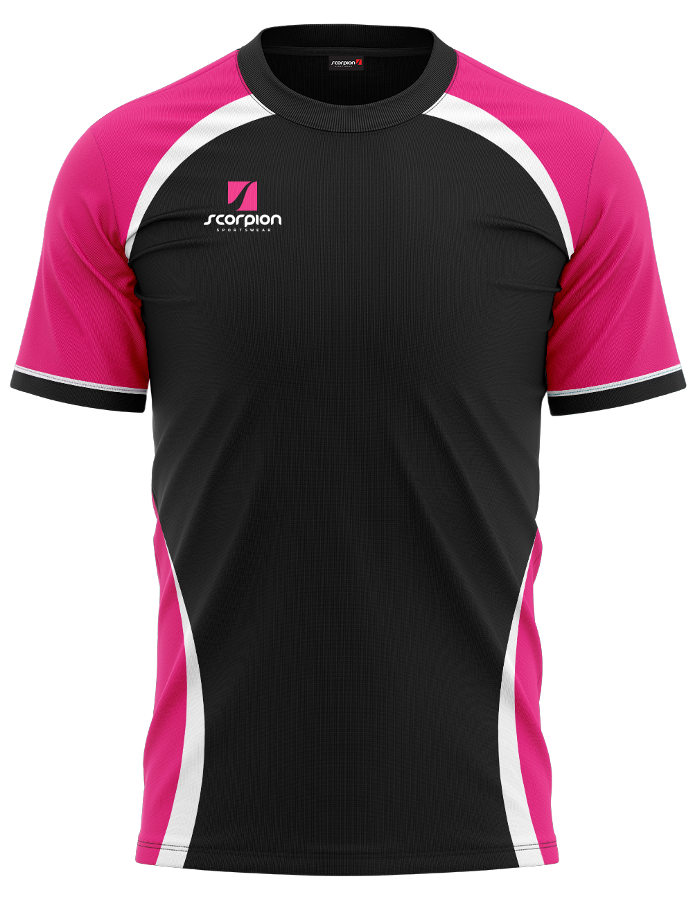 Training T-Shirts Pattern 4 - Black/Pink/White