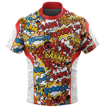 Load image into Gallery viewer, Comic-Themed-Rugby-Tour-Shirts
