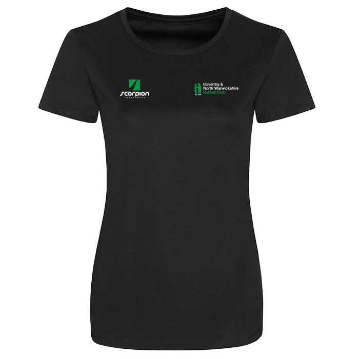 Coventry & North Warks Netball - Warm Up T-Shirt