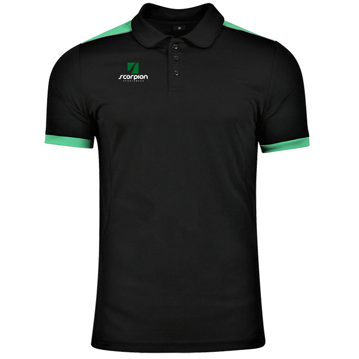Heritage Polo Shirt - Black/Green