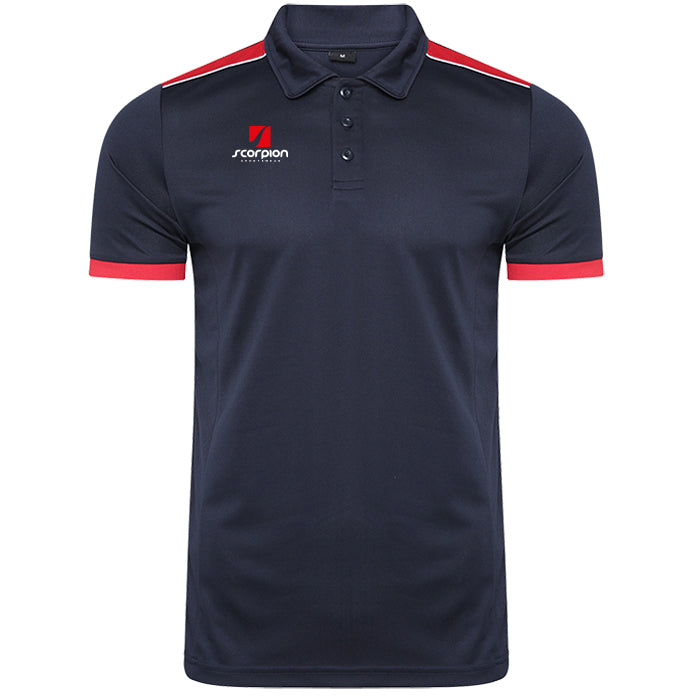 Heritage Polo Shirt - Navy/Red