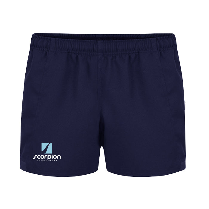Navy Rugby Twill Shorts