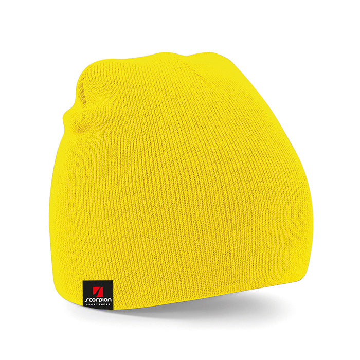 Scorpion Beanie - Yellow