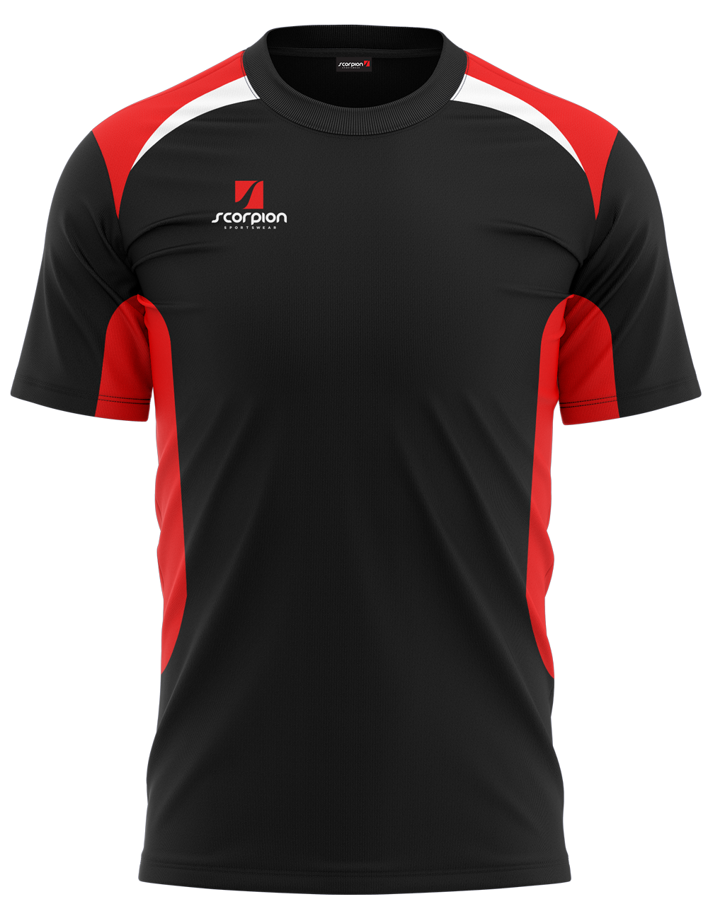 Training T-Shirts Pattern 7 Black/Red/White