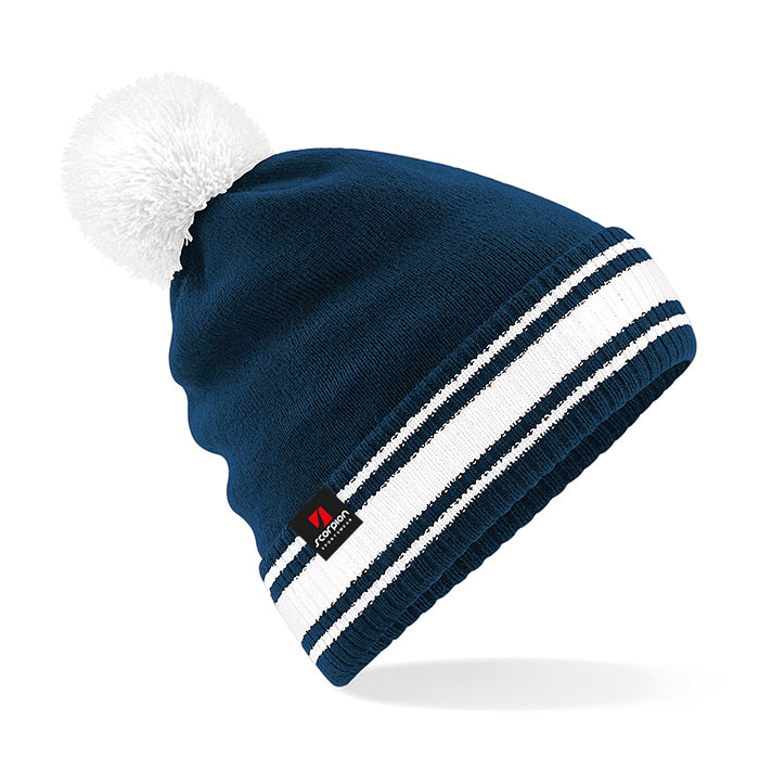 Scorpion Bobble Hat - Navy/White