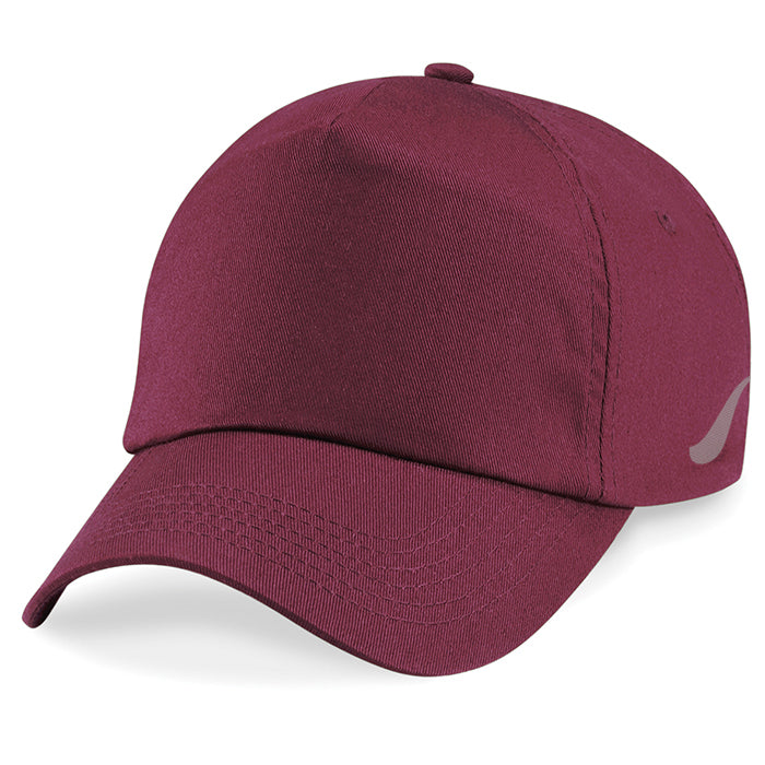 Scorpion Panel Cap - Burgundy – Scorpion Sports Shop
