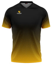 Load image into Gallery viewer, Football Shirts Pattern Neptune - Black / Amber
