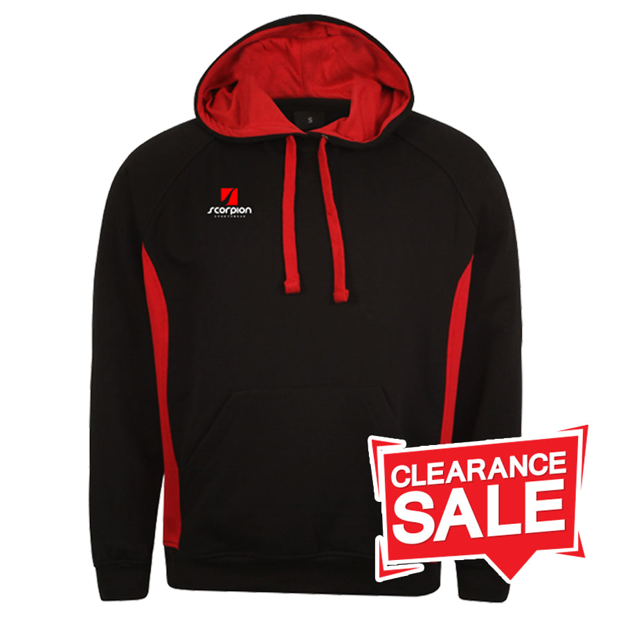 Scorpion Matchday Hoodie Black/Red Scorpion Sports Shop