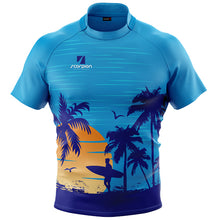 Load image into Gallery viewer, Pacific-Themed-Rugby-Tour-Shirts
