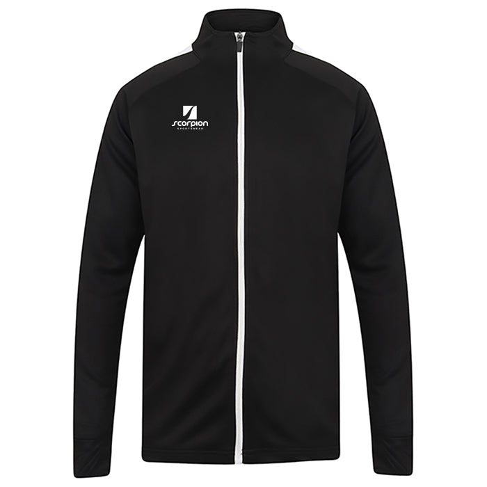 Scorpion Track Top - Black/White