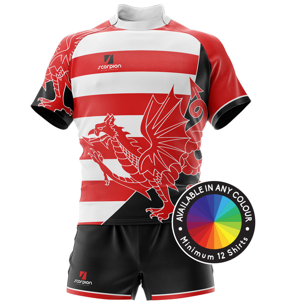 Scorpion Sports Rugby Shirts - Pattern 196