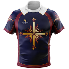 Load image into Gallery viewer, Musketeers-Themed-Rugby-Tour-Shirts
