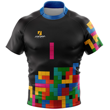Load image into Gallery viewer, Block-Themed-Rugby-Tour-Shirts
