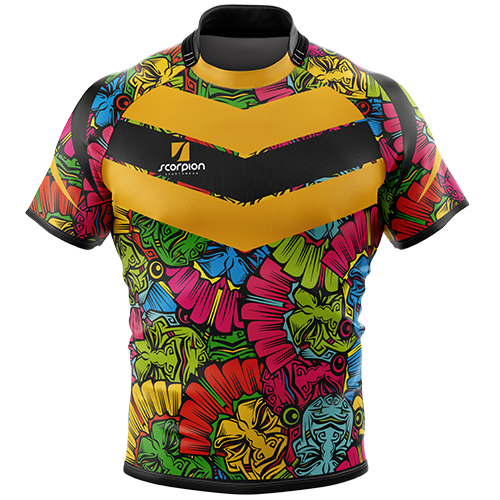 Rugby Themed Tour Shirts - Tiki