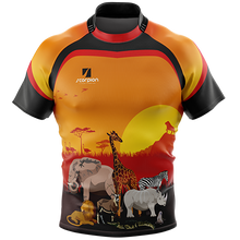 Load image into Gallery viewer, Rugby-Tour-Shirts-Wildlife-Themed
