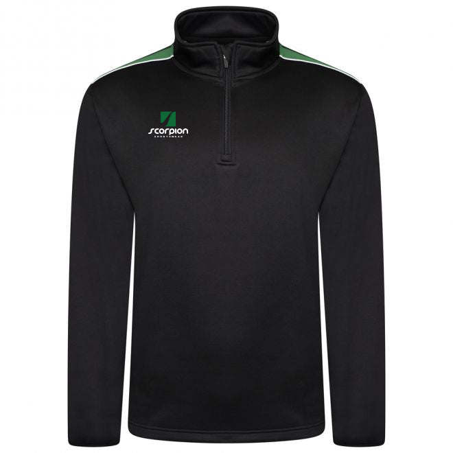 Heritage Midlayer - Black/Green