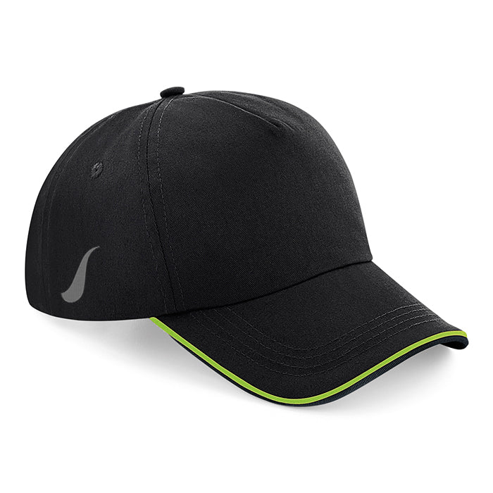 Scorpion Sports Cap - Black/Lime