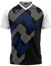 Load image into Gallery viewer, Football Shirts Pattern Titan - Black/Royal/White
