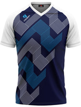 Load image into Gallery viewer, Football Shirts Pattern Titan - Navy/Sky/White
