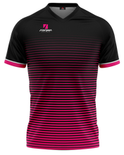 Load image into Gallery viewer, Football Shirts Pattern Saturn - Black / Pink
