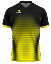 Load image into Gallery viewer, Football Shirts Pattern Saturn - Black / Yellow
