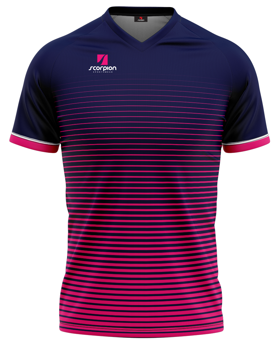Football Shirts Pattern Saturn - Navy / Pink