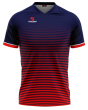 Load image into Gallery viewer, Football Shirts Pattern Saturn - Navy / Red
