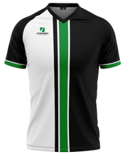 Load image into Gallery viewer, Football Shirts Pattern Jupiter - Black / Emerald

