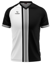 Load image into Gallery viewer, Football Shirts Pattern Jupiter - Black / Grey
