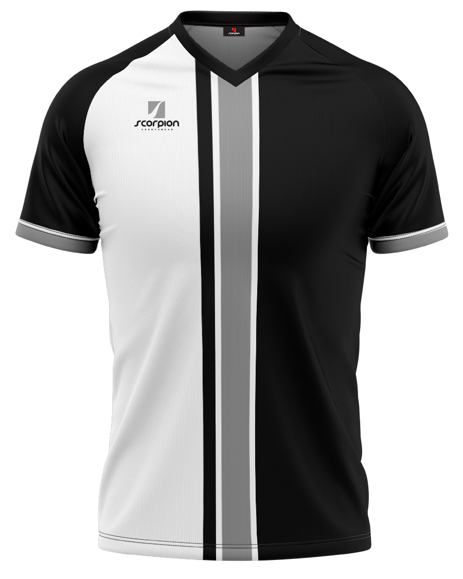 Football Shirts Pattern Jupiter - Black / Grey