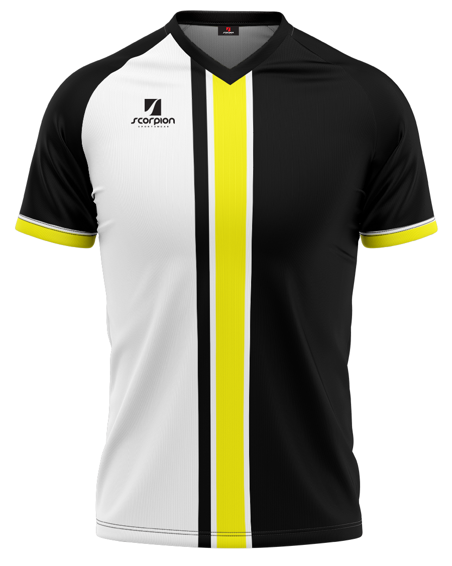 Football Shirts Pattern Jupiter - Black / Yellow