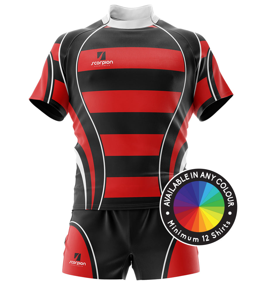 Scorpion Sports Rugby Shirts - Pattern 165