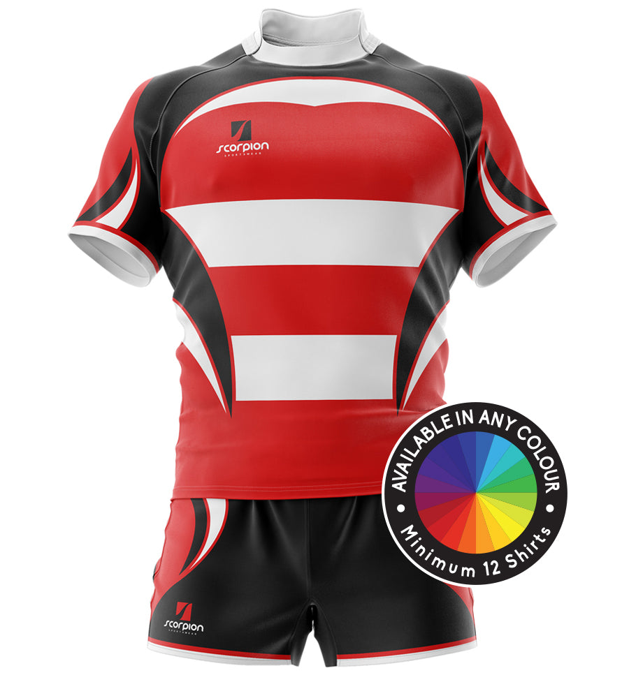 Scorpion Sports Rugby Shirts - Pattern 186