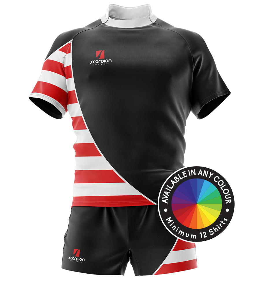 Scorpion Sports Rugby Shirts - Pattern 190