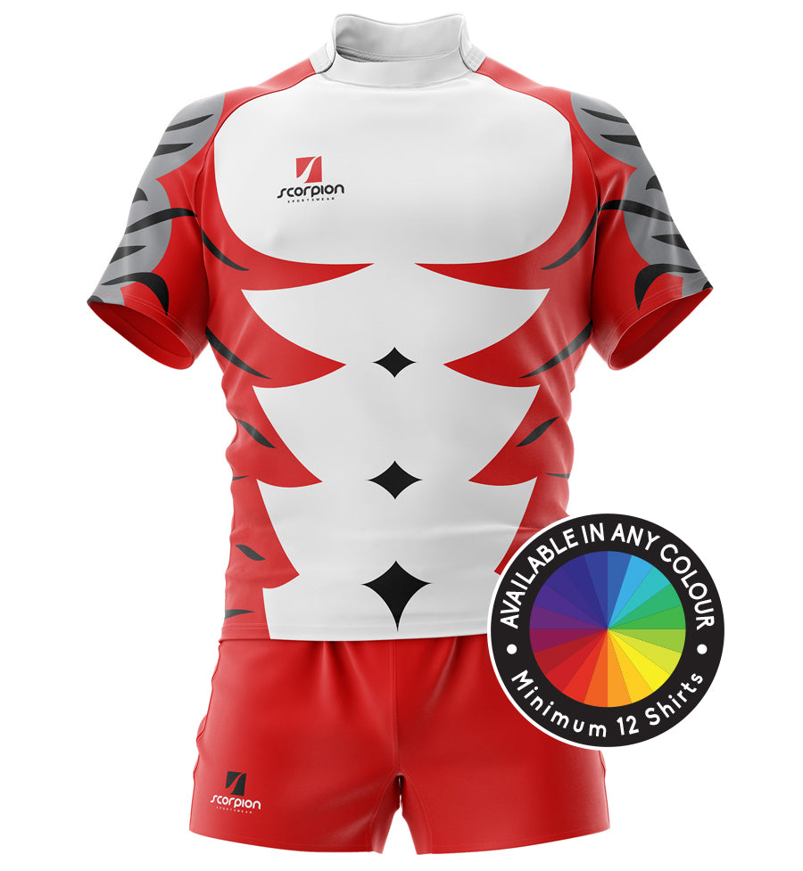 Scorpion Sports Rugby Shirts - Pattern 34