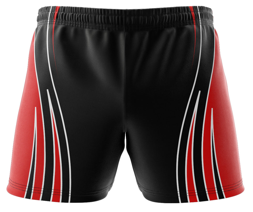 Dye Sublimated Rugby Shorts - Pattern 1
