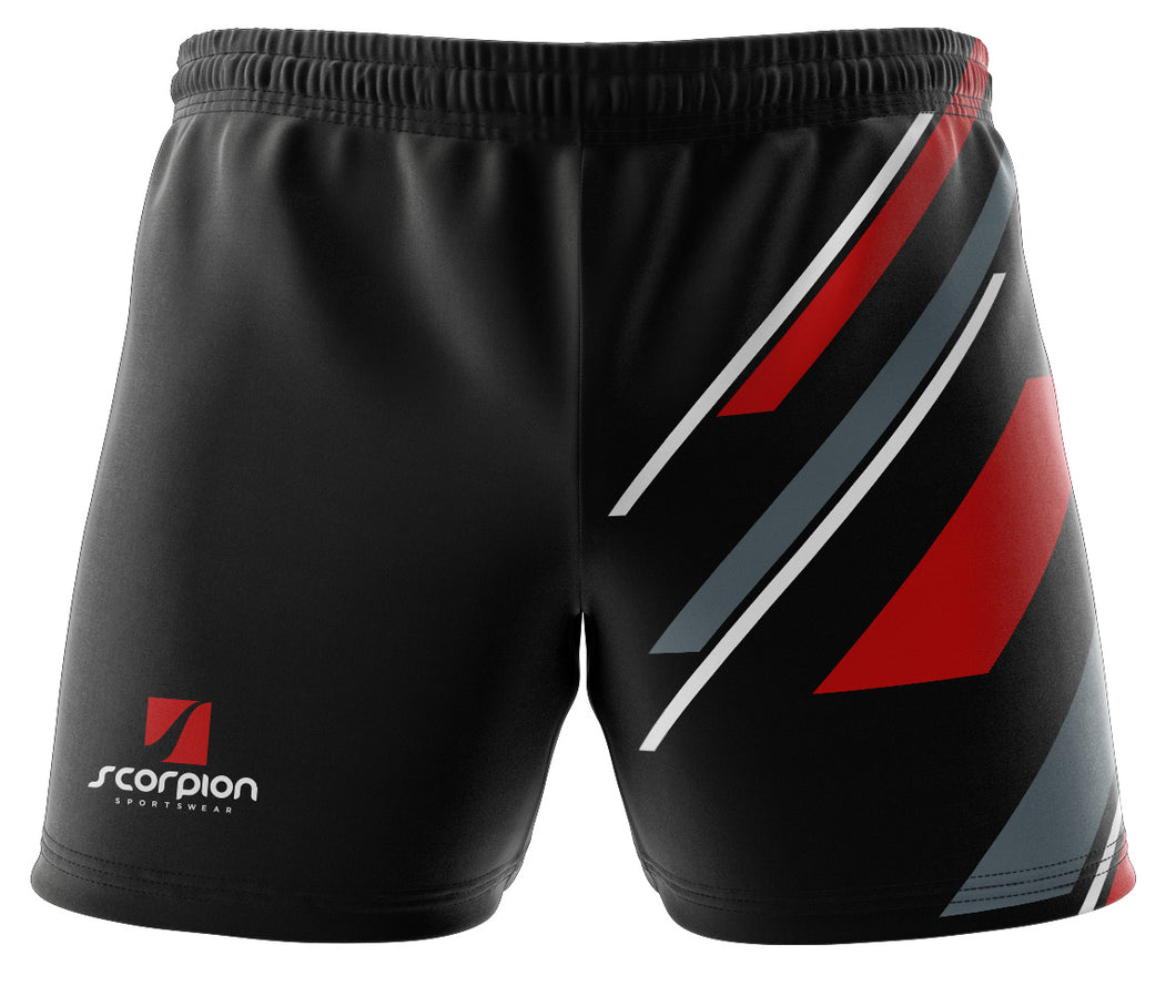 Dye Sublimated Rugby Shorts - Pattern 4