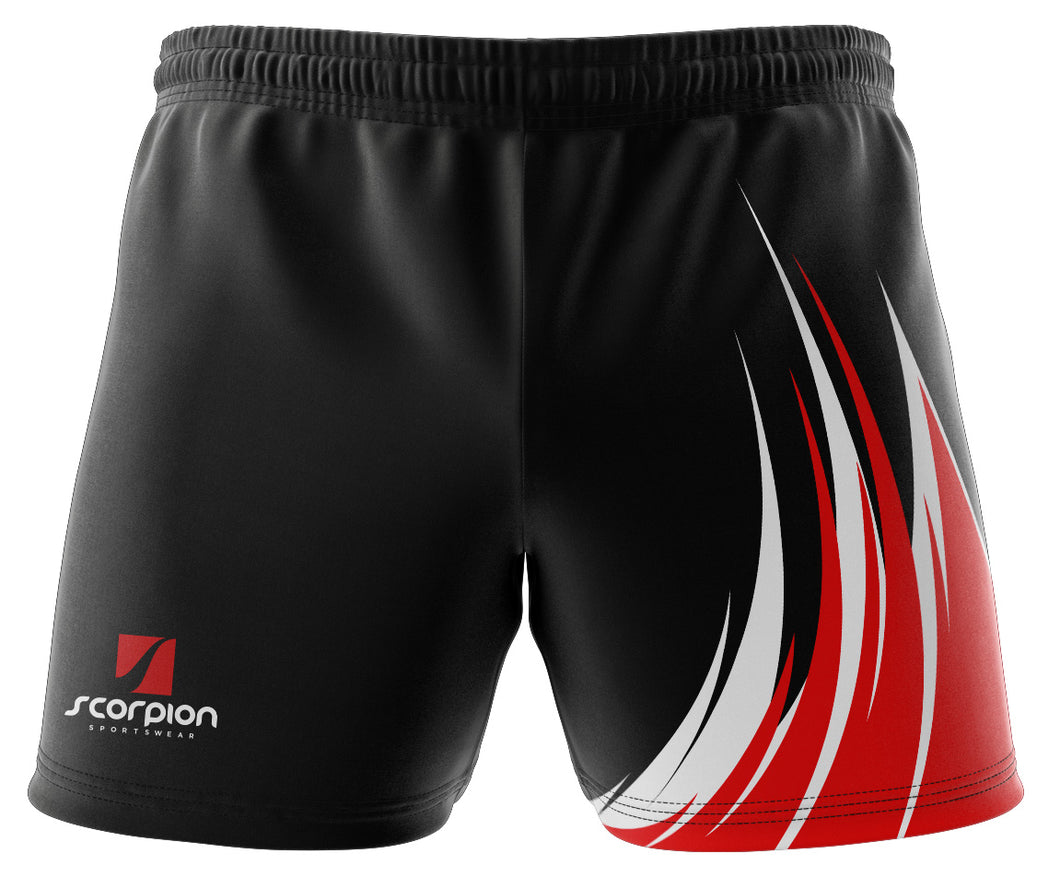 Dye Sublimated Rugby Shorts - Pattern 7