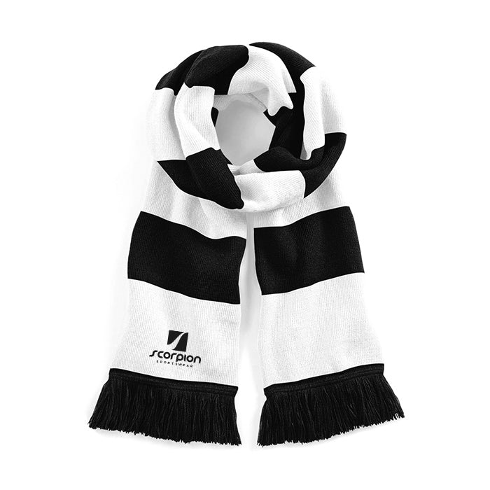 Supporters Scarf - Black/White